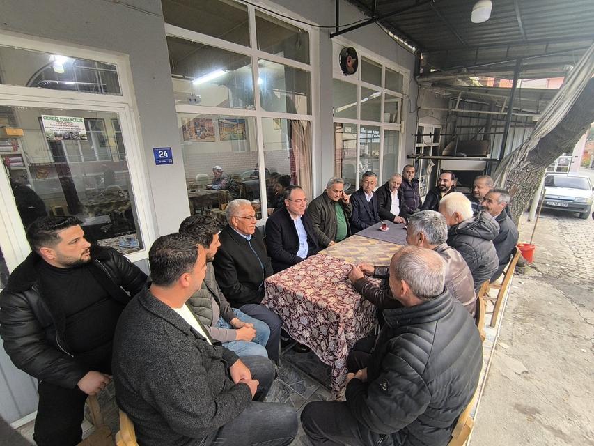 CHP'li Karakoz, Köşk'te üreticilerle bir araya geldi