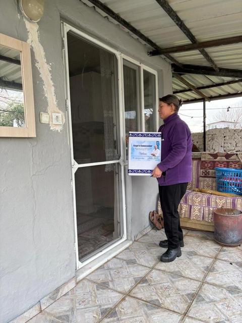 Germencik’te Ramazan kolilerinin dağıtımı sürüyor