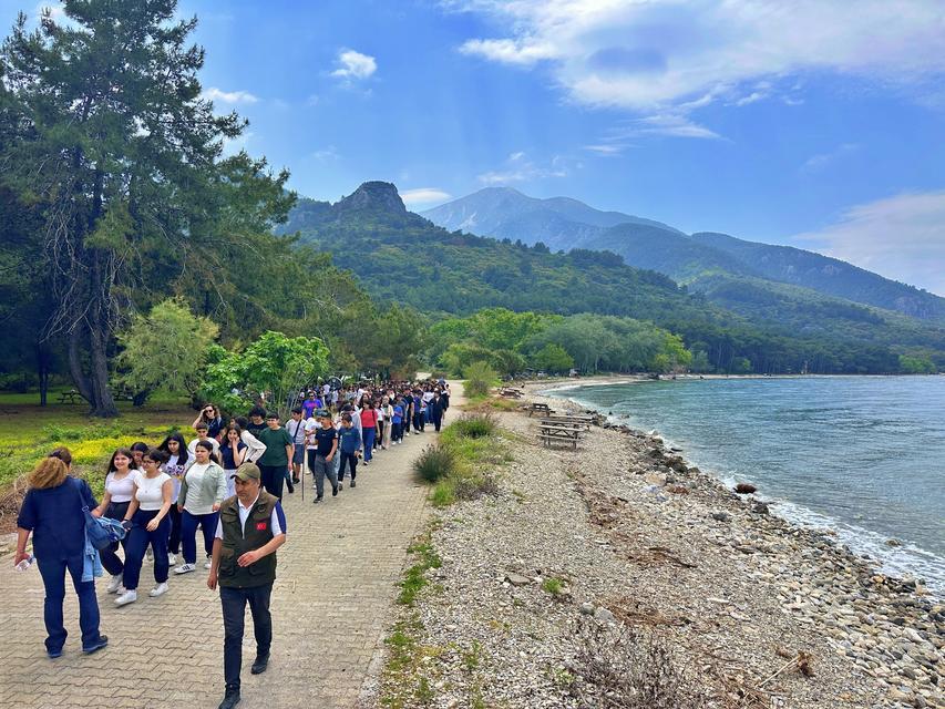 DİLEK YARIMADASI MİLLİ PARKI'NA YANGIN YOLU AÇILACAK