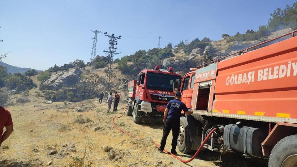 Orman yangını kontrol altına alındı